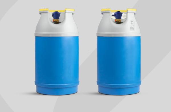 أسطوانة الغاز الفايبر مقابل الحديدية